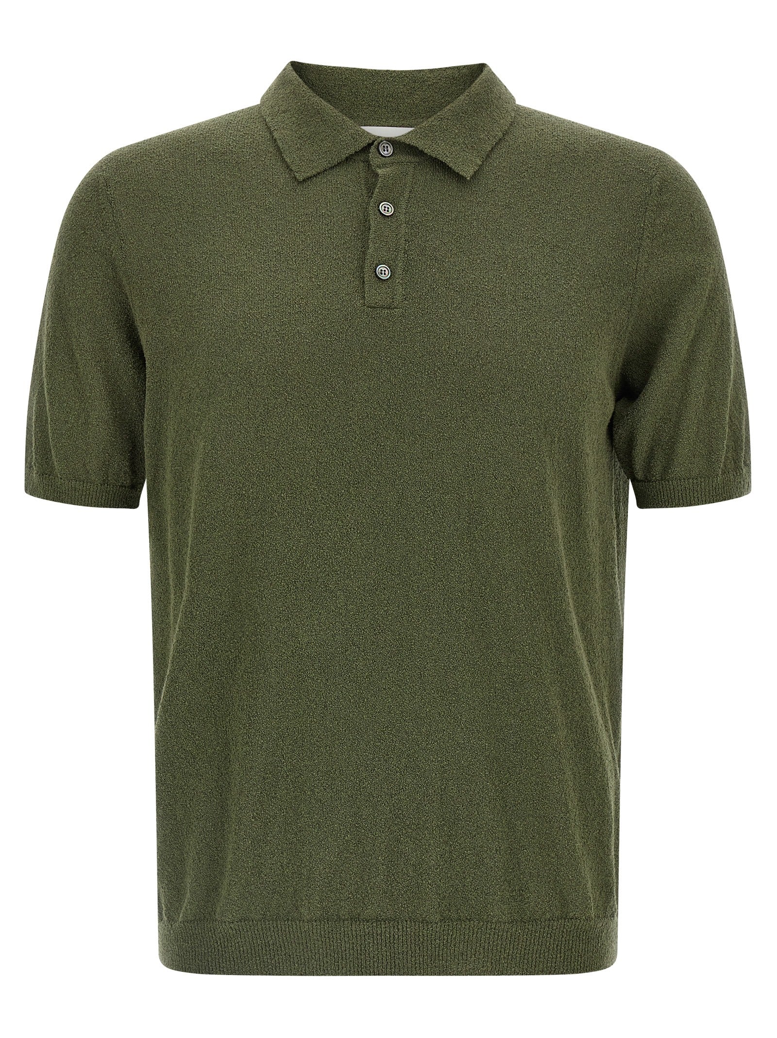 Roberto Collina Bicolor Cotton Polo Shirt