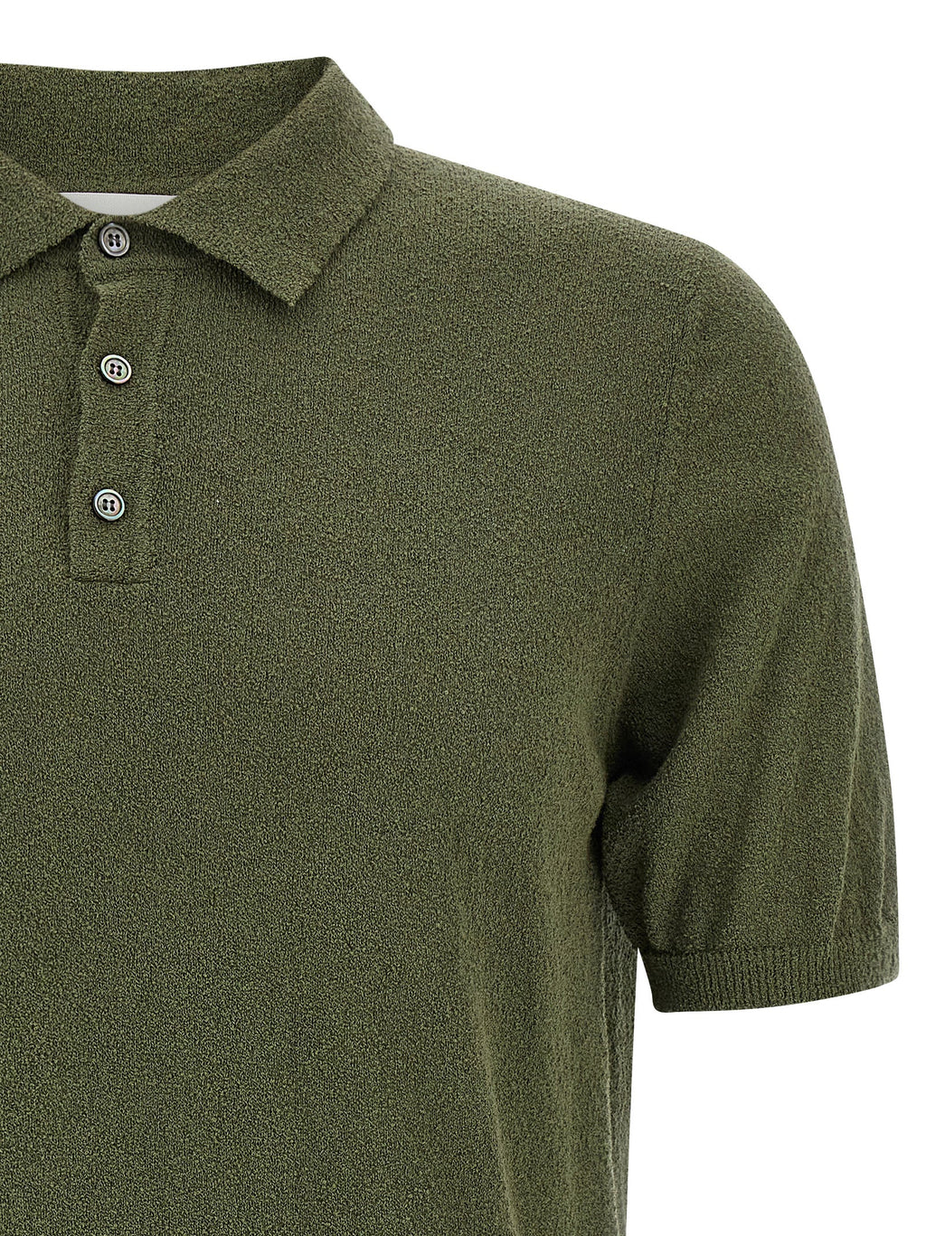 Roberto Collina Bicolor Cotton Polo Shirt
