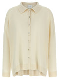 BE YOU White Cashmere Cardigan