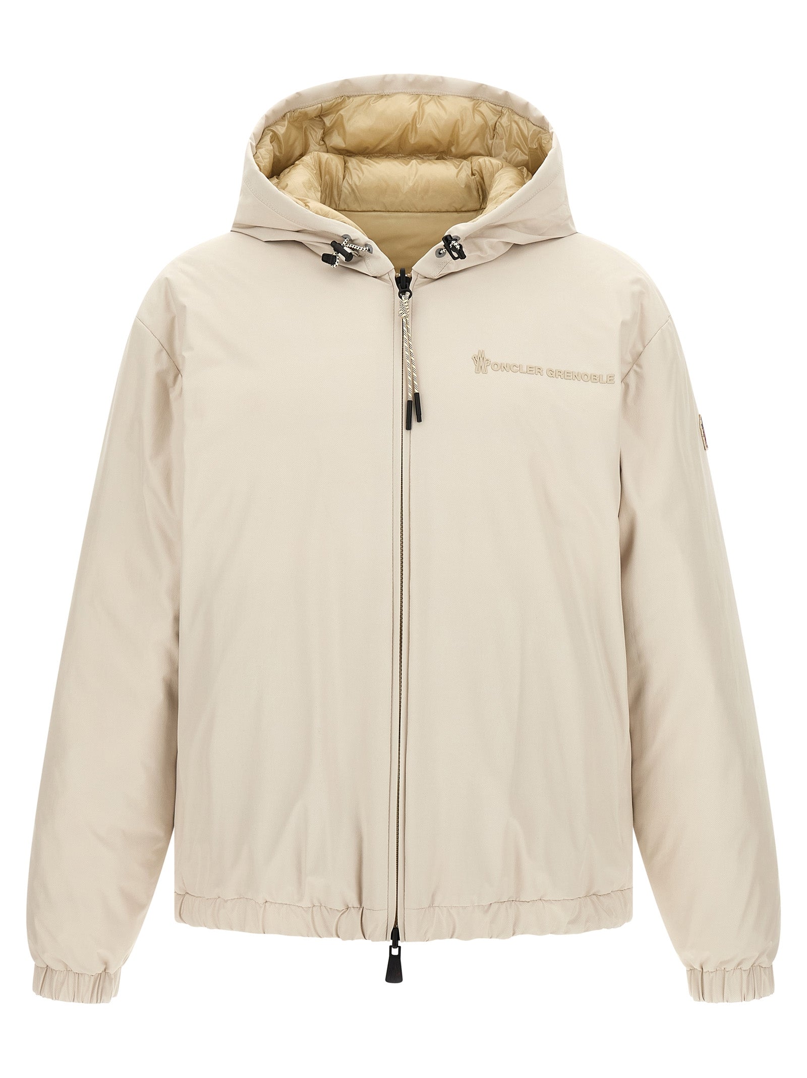 Moncler Grenoble Beige Polyamide Shell Jacket