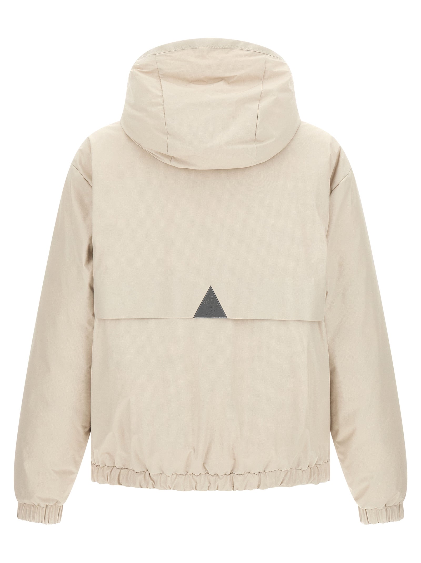 Moncler Grenoble Beige Polyamide Shell Jacket