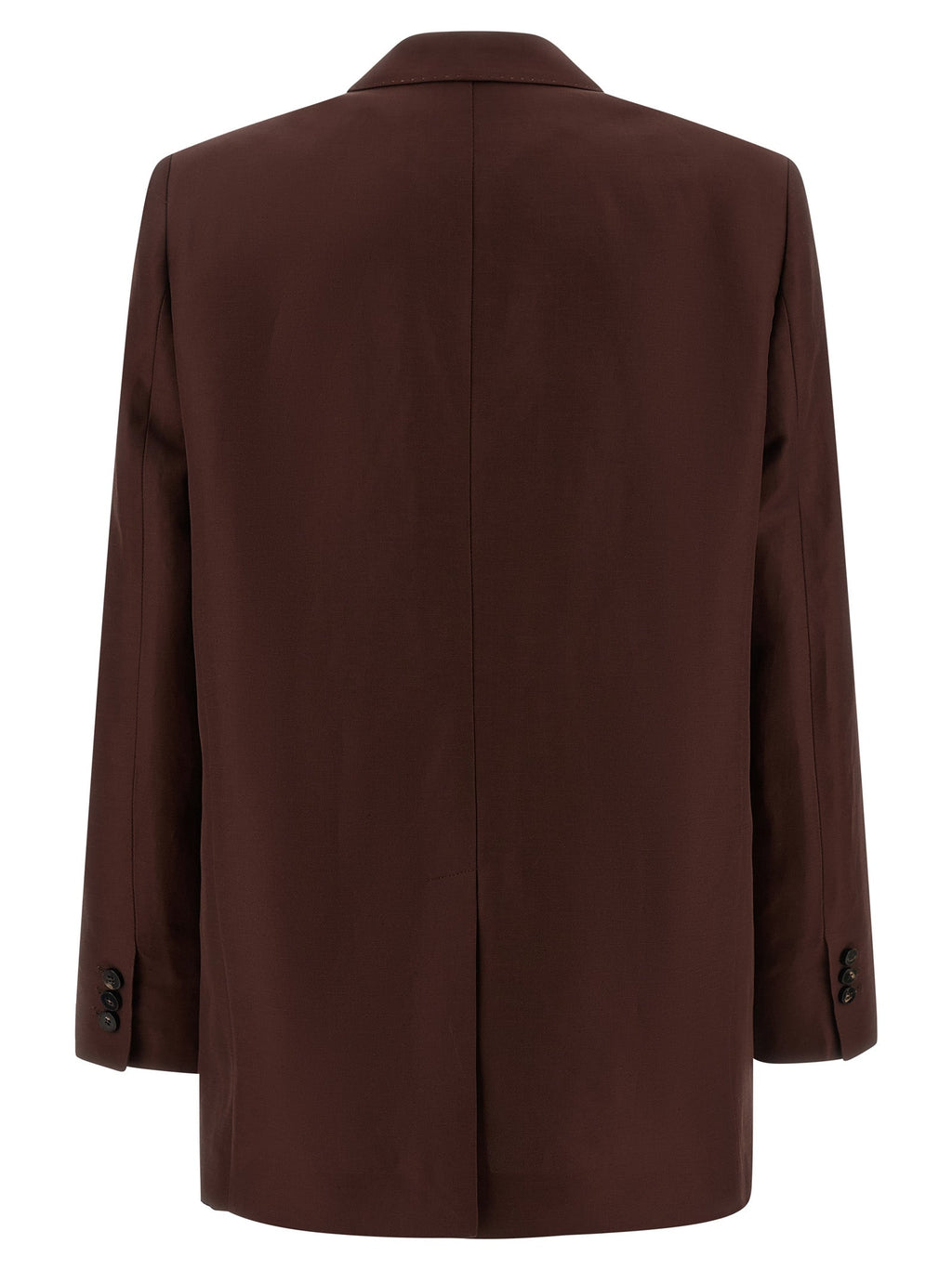 Alberto Biani Brown Viscose Blazer