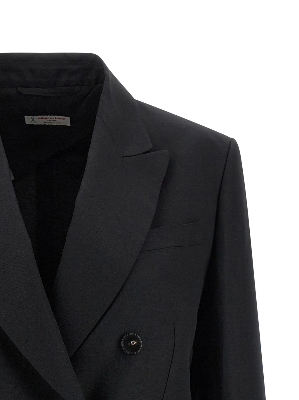 Alberto Biani Black Viscose Blazer