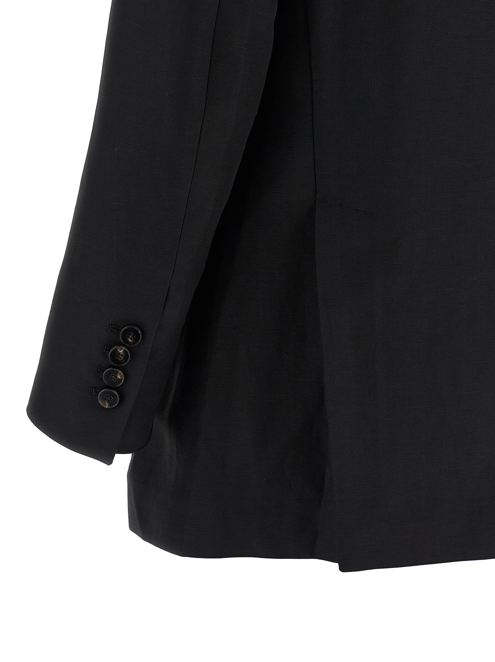 Alberto Biani Black Viscose Blazer