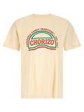 WILLY CHAVARRIA Beige Cotton T-Shirt