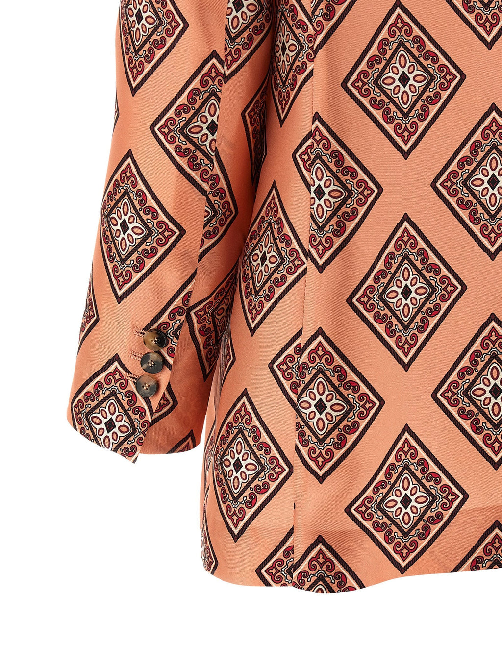 Alberto Biani Multicolor Silk Blazer