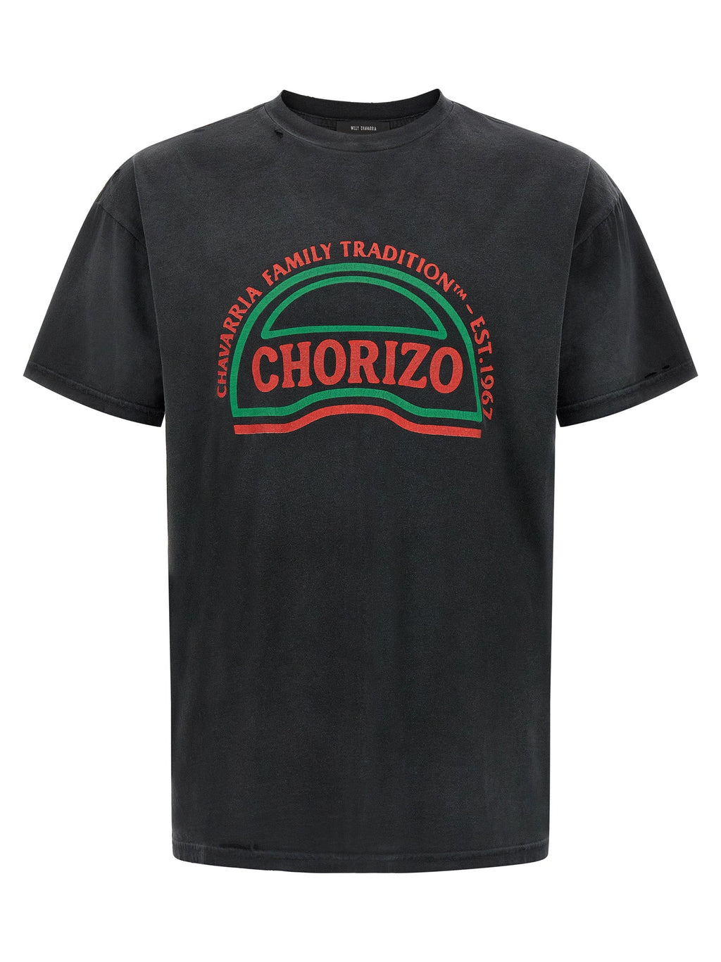 WILLY CHAVARRIA Black Cotton T-Shirt