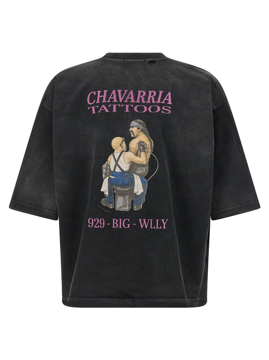WILLY CHAVARRIA Black Cotton T-Shirt