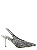 LE SILLA Gray Polyester High Heel Pumps