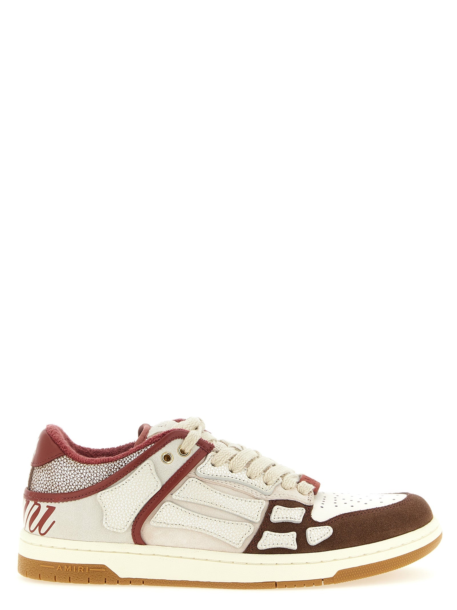 Amiri Multicolor Bovine Leather Low Top Sneakers