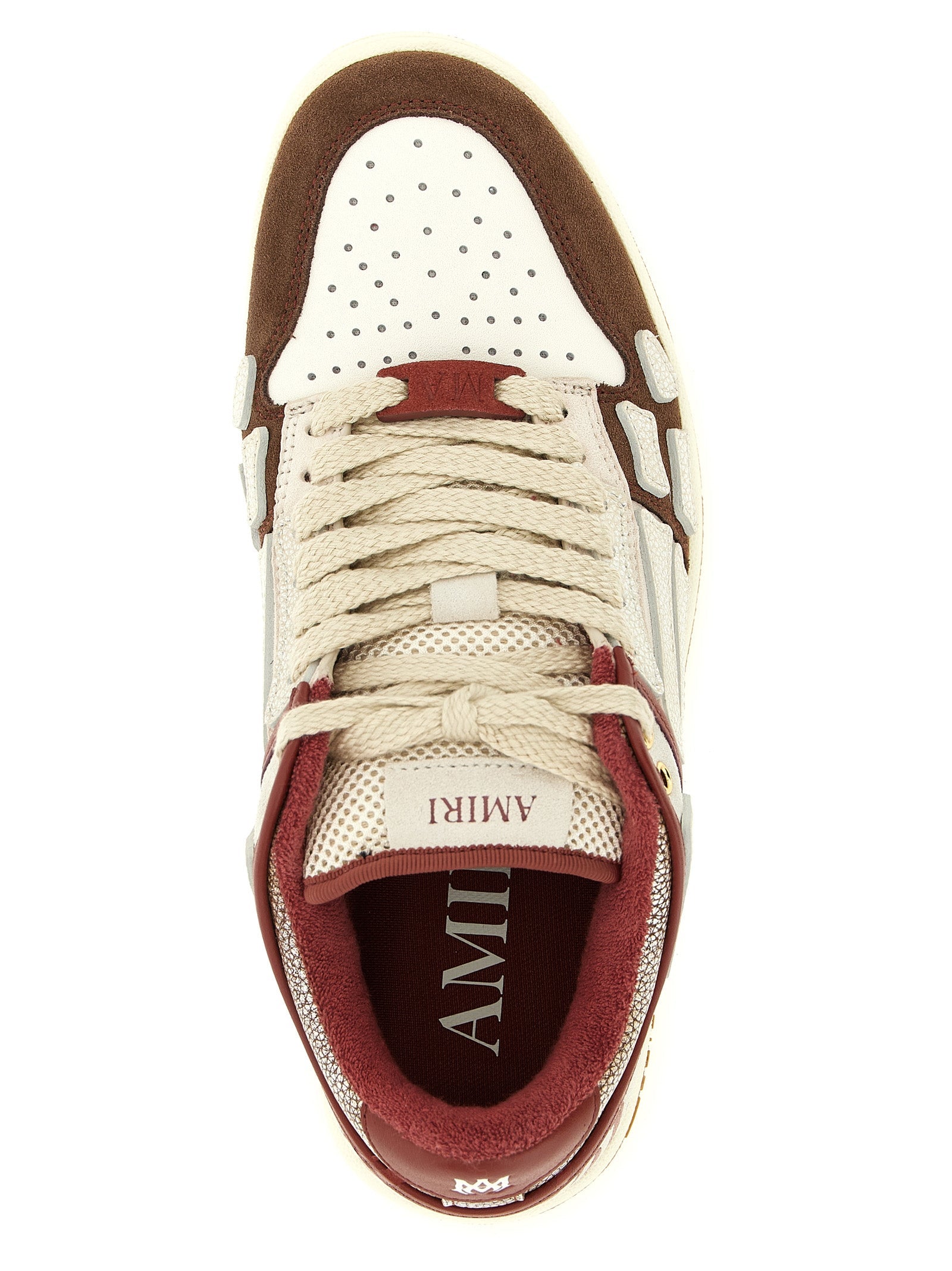 Amiri Multicolor Bovine Leather Low Top Sneakers