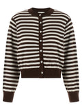 BE YOU Brown Cotton Cardigan
