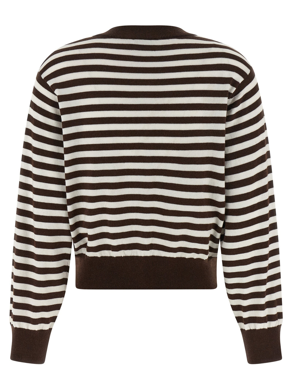 BE YOU Brown Cotton Cardigan