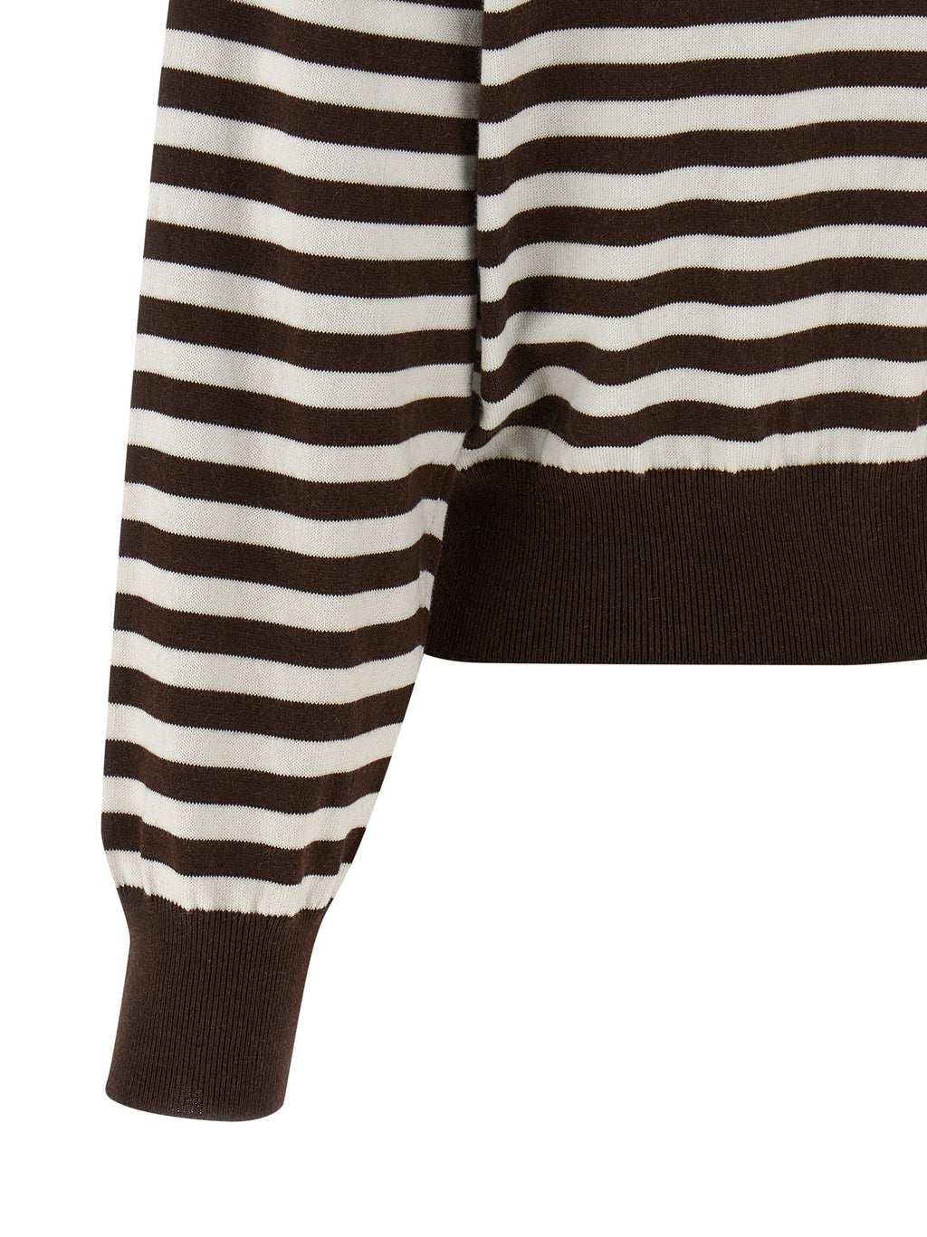 BE YOU Brown Cotton Cardigan