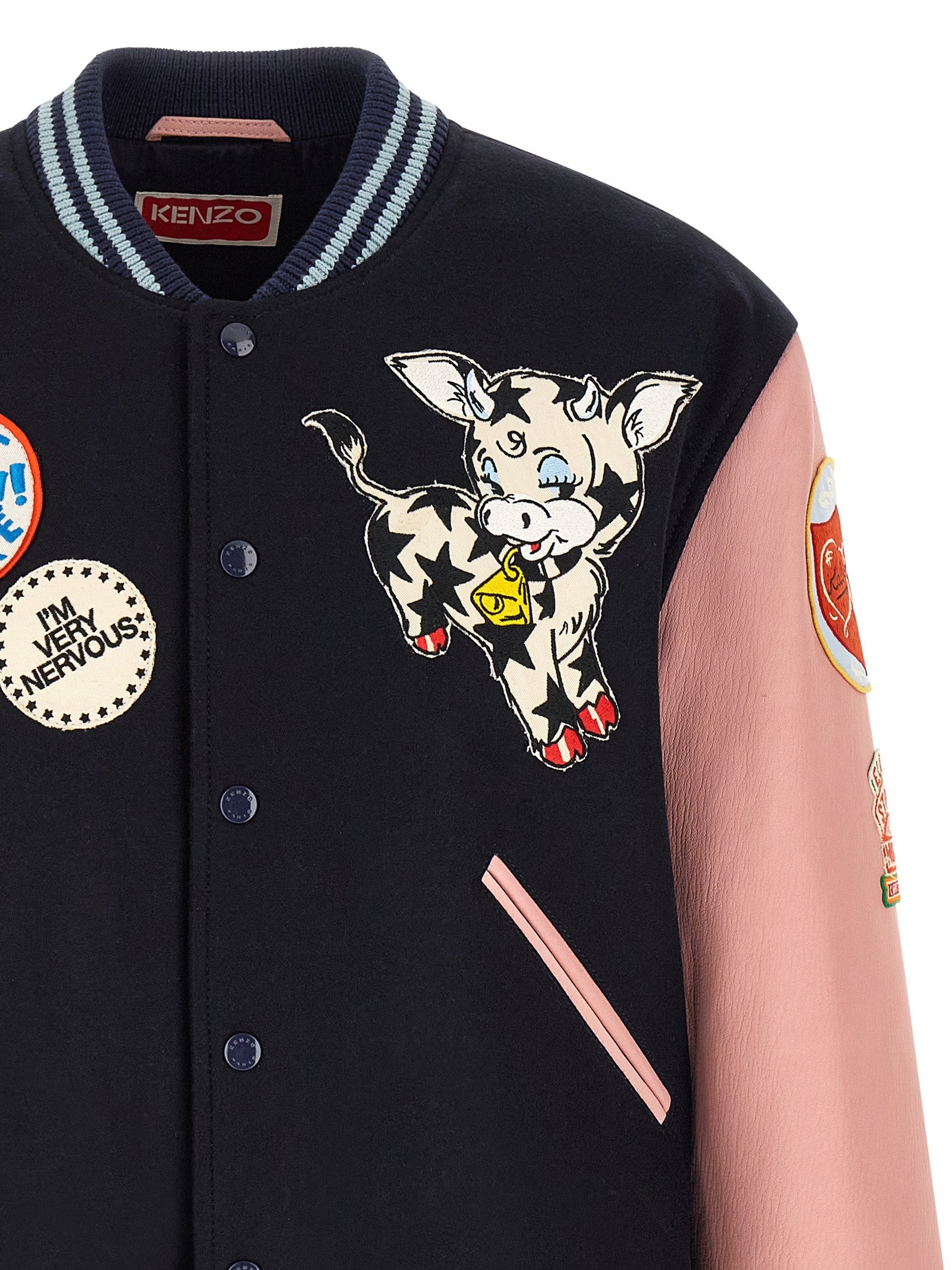 Kenzo Multicolor Wool Bomber