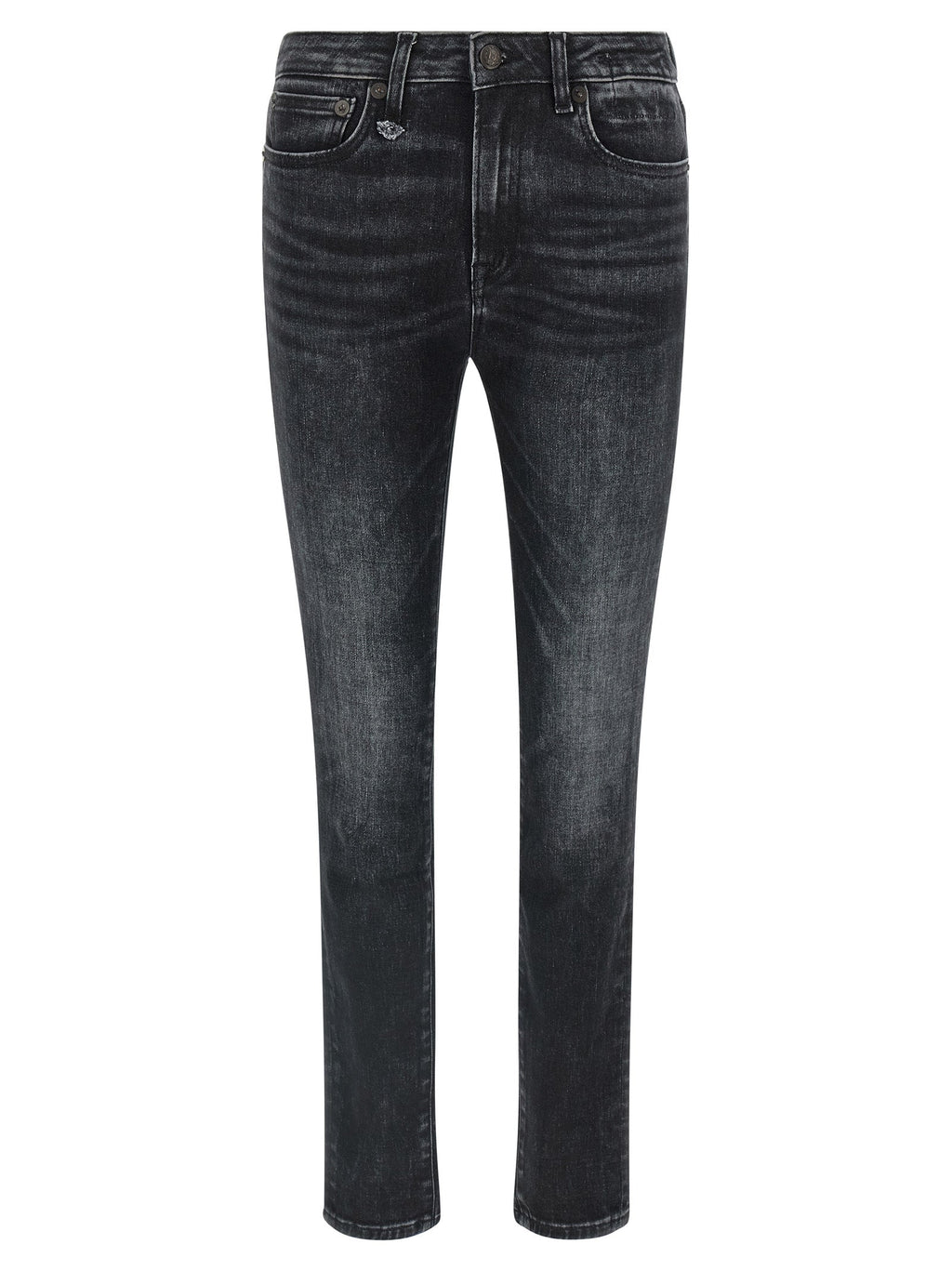R13 Black Cotton Jeans Denim