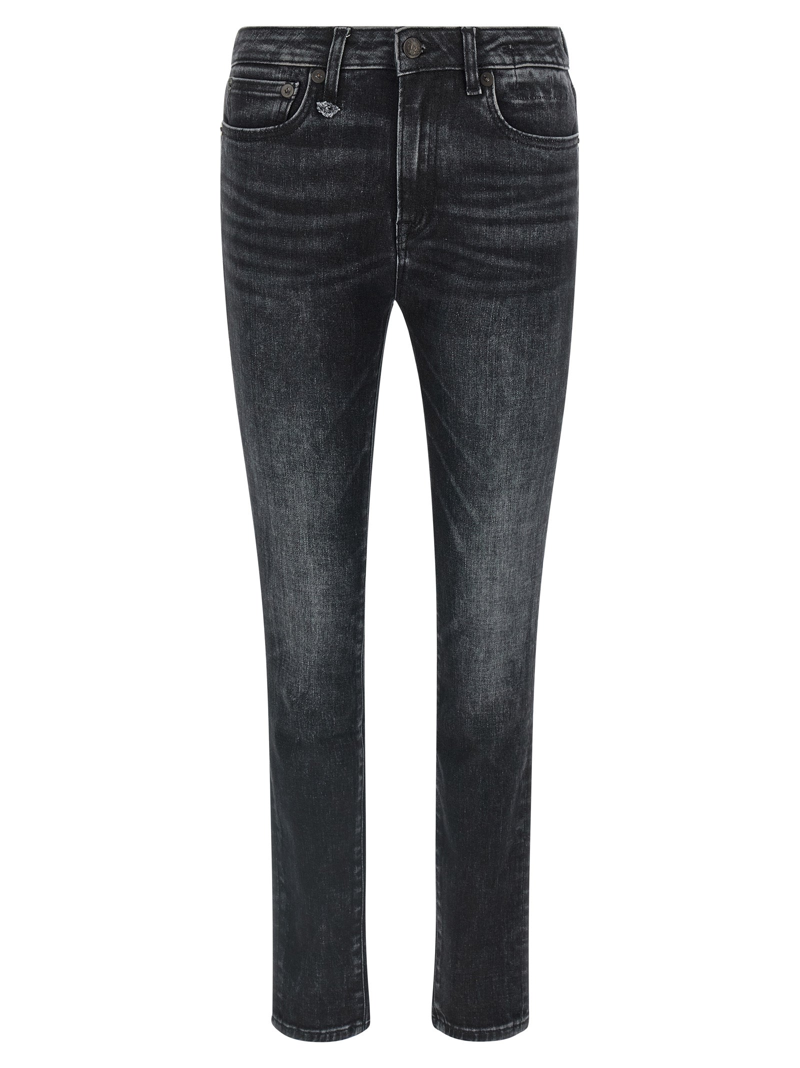 R13 Black Cotton Jeans Denim