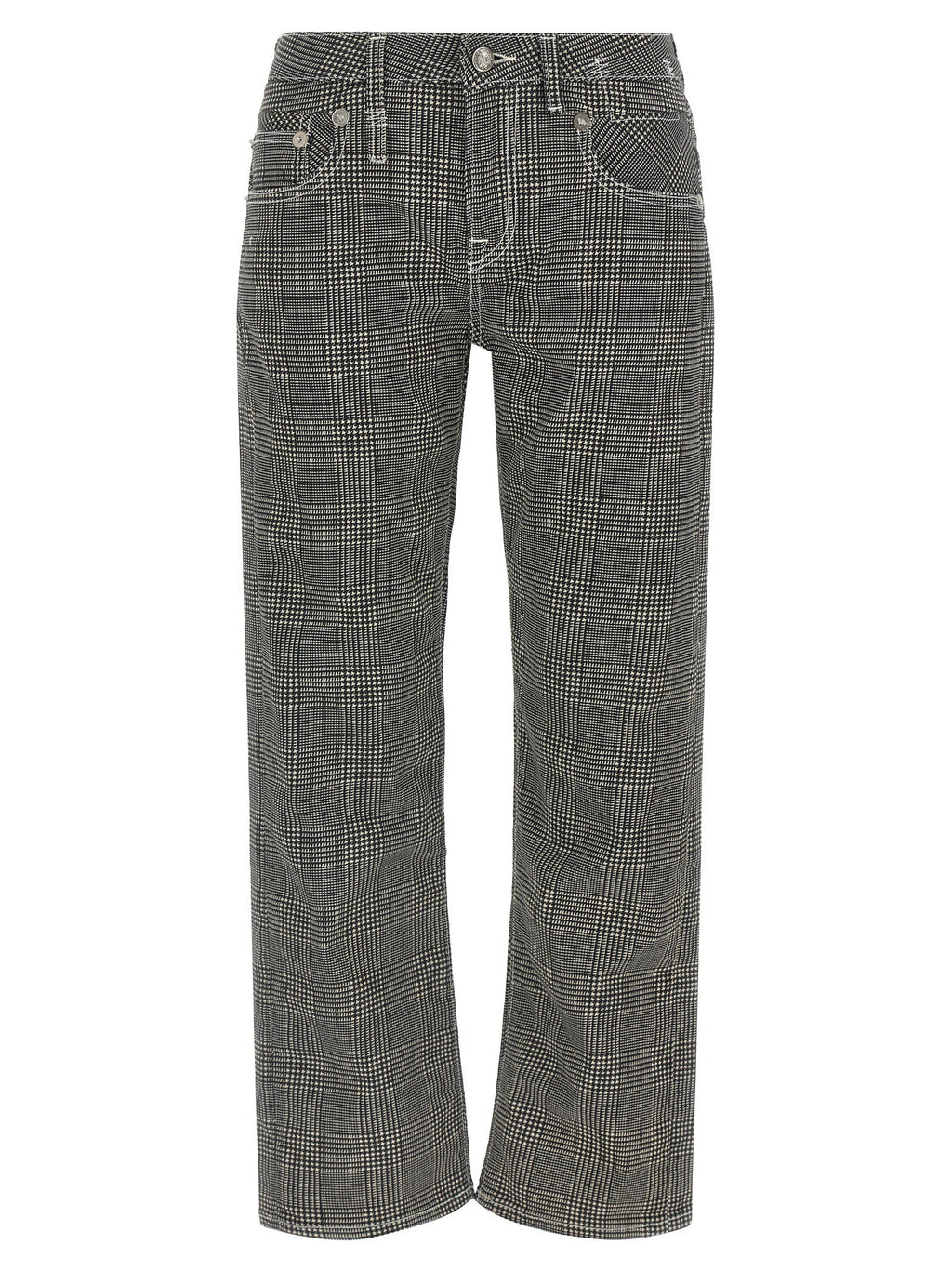 R13 Bicolor Cotton Casual Pants