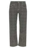 R13 Bicolor Cotton Casual Pants