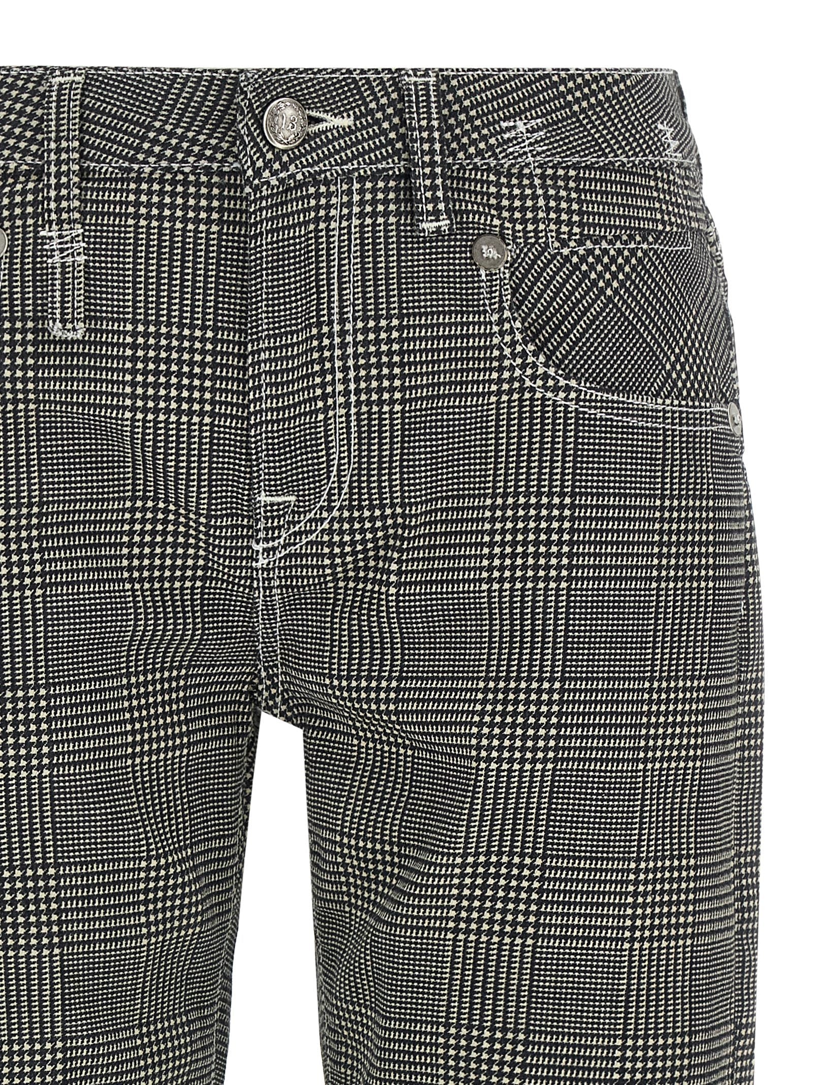 R13 Bicolor Cotton Casual Pants