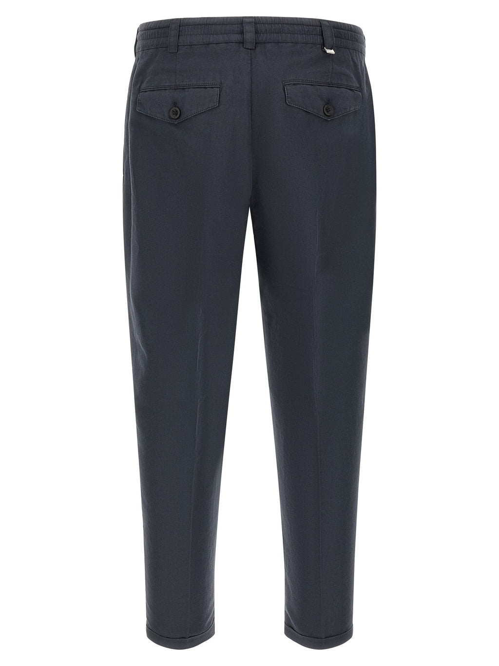 PT Torino Blue Linen Pants