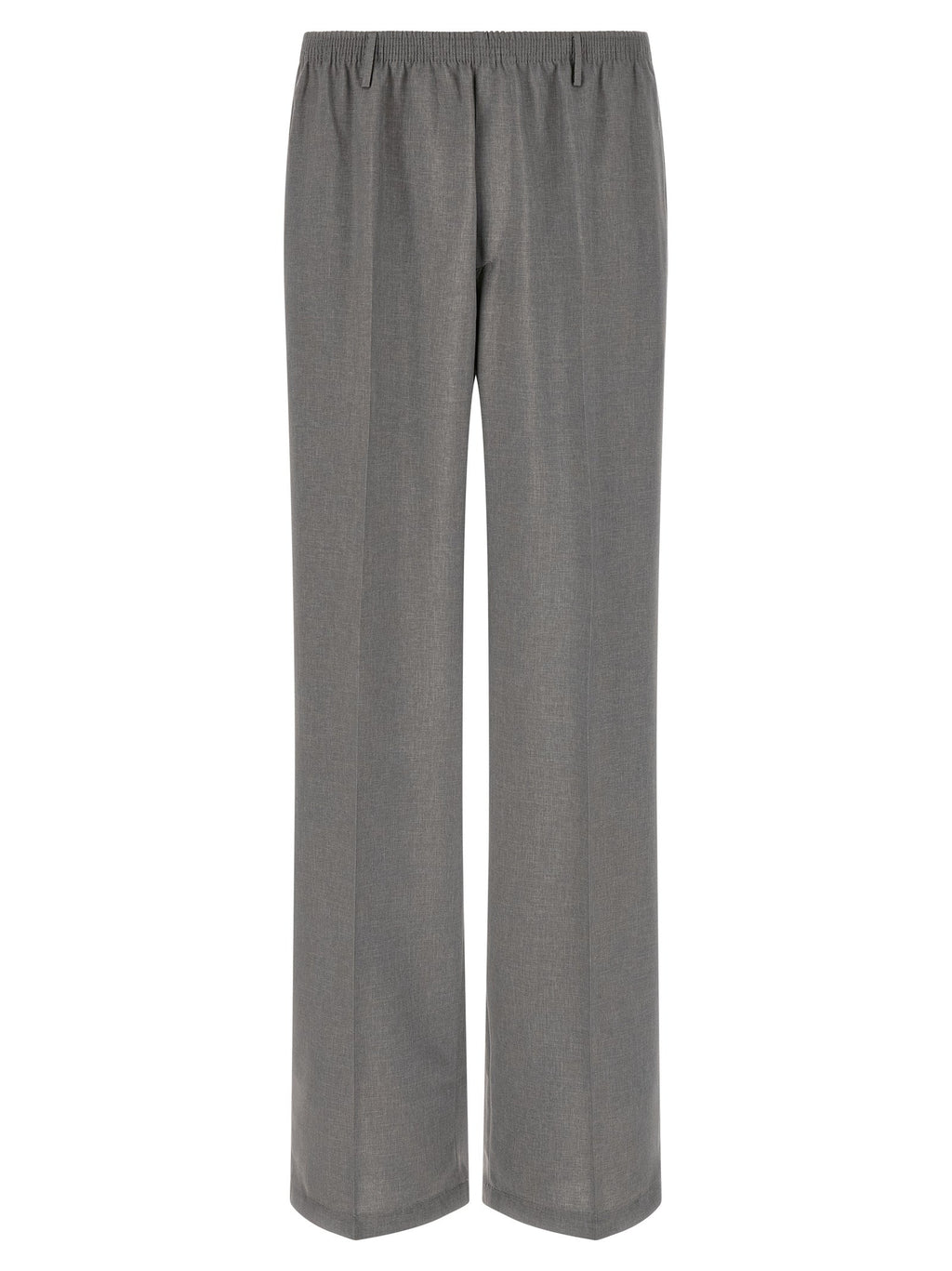 CELLAR DOOR Gray Polyester Casual Pants