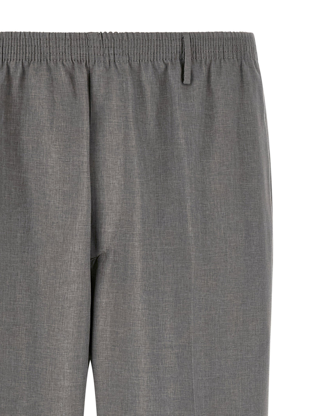 CELLAR DOOR Gray Polyester Casual Pants