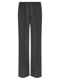 CELLAR DOOR Gray Polyester Casual Pants