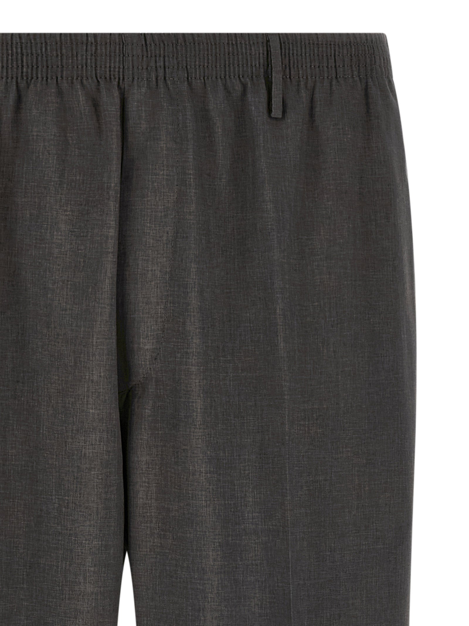CELLAR DOOR Gray Polyester Casual Pants