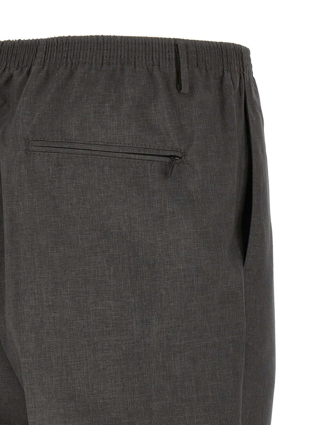 CELLAR DOOR Gray Polyester Casual Pants