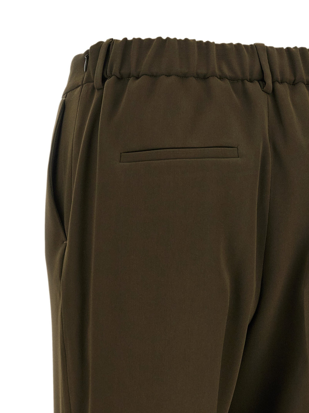 Alberto Biani Bicolor Triacetate Casual Pants
