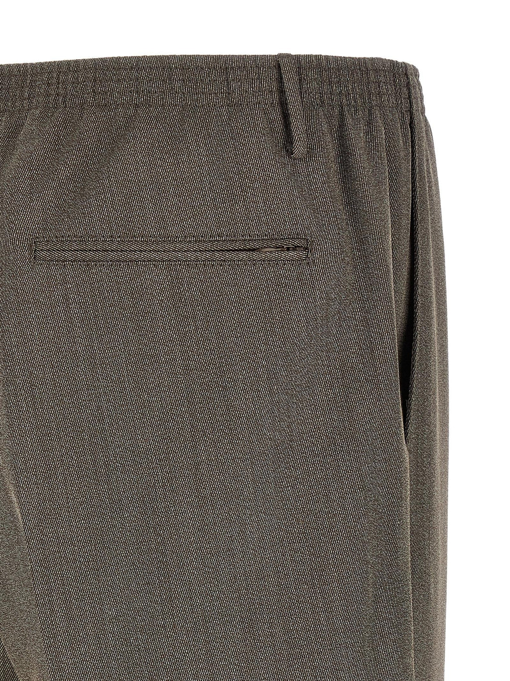 CELLAR DOOR Brown Virgin Wool Casual Pants