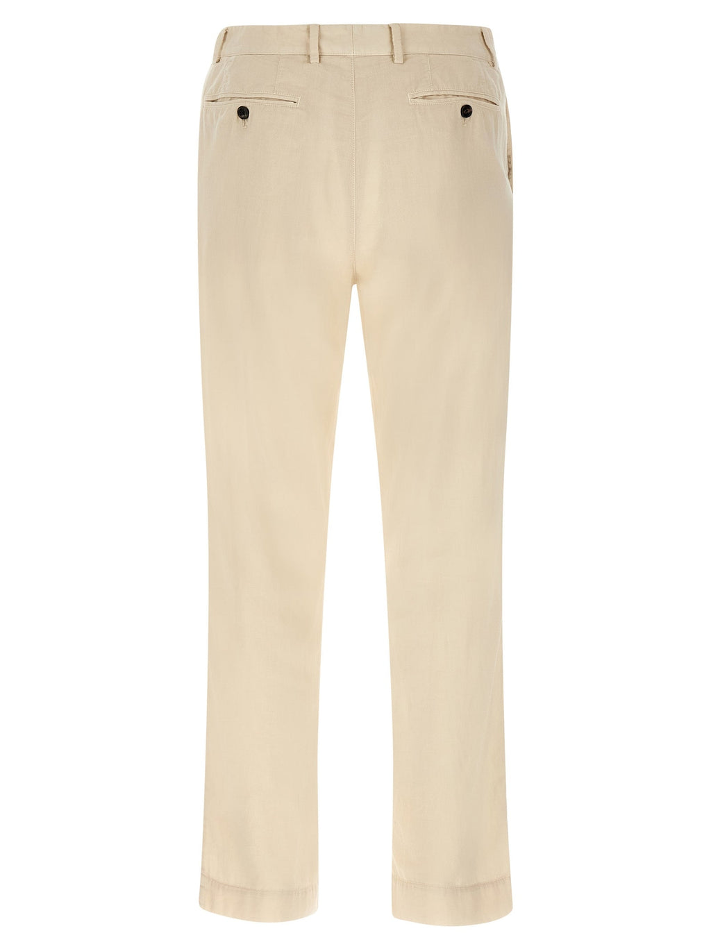 CELLAR DOOR Beige Cotton Casual Pants