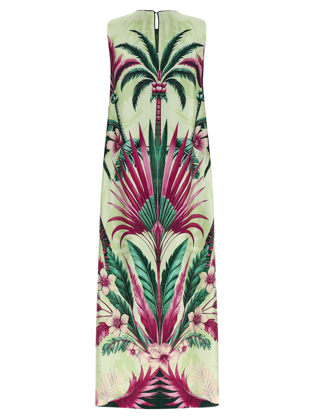 F.R.S. - FOR RESTLESS SLEEPERS Multicolor Silk Long Dress