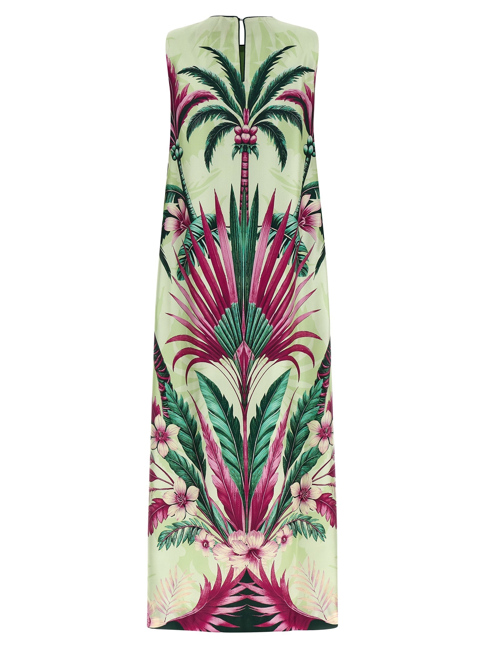 F.R.S. - FOR RESTLESS SLEEPERS Multicolor Silk Long Dress