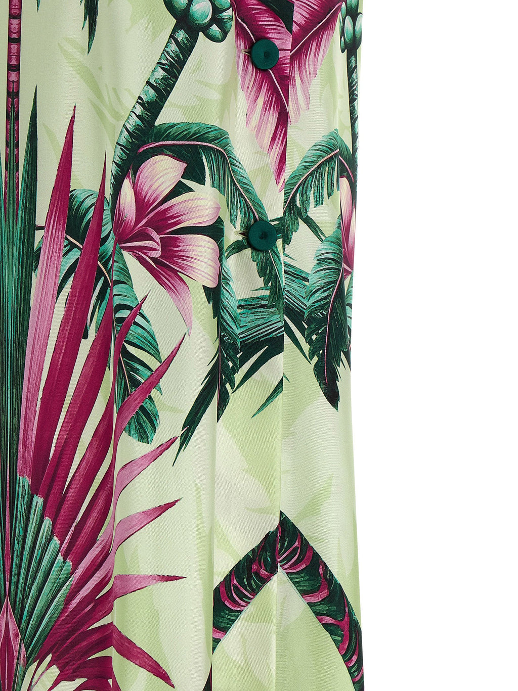 F.R.S. - FOR RESTLESS SLEEPERS Multicolor Silk Long Dress