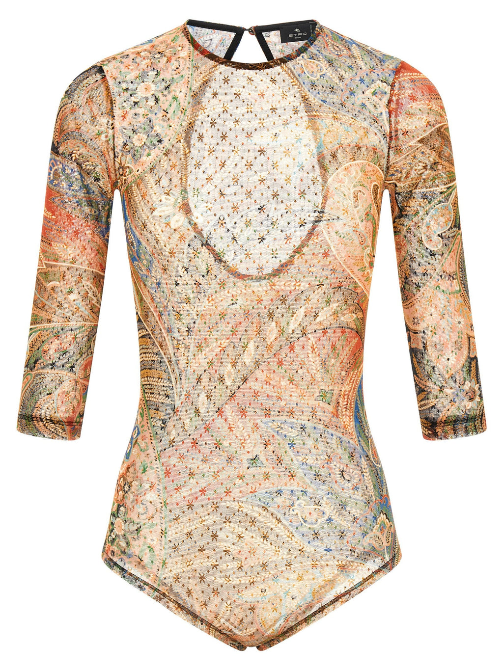 Etro Multicolor Polyamide Bodysuit