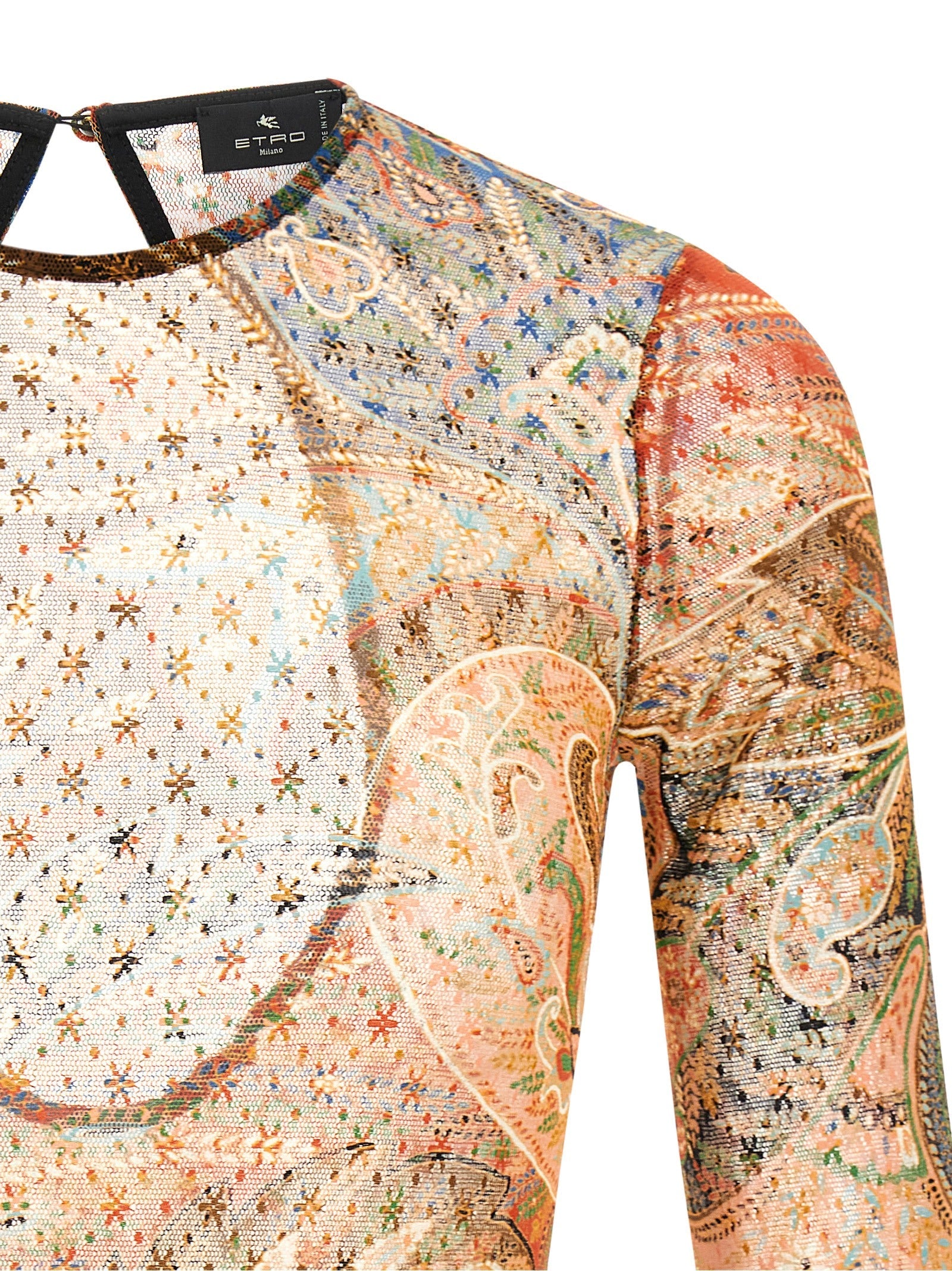 Etro Multicolor Polyamide Bodysuit