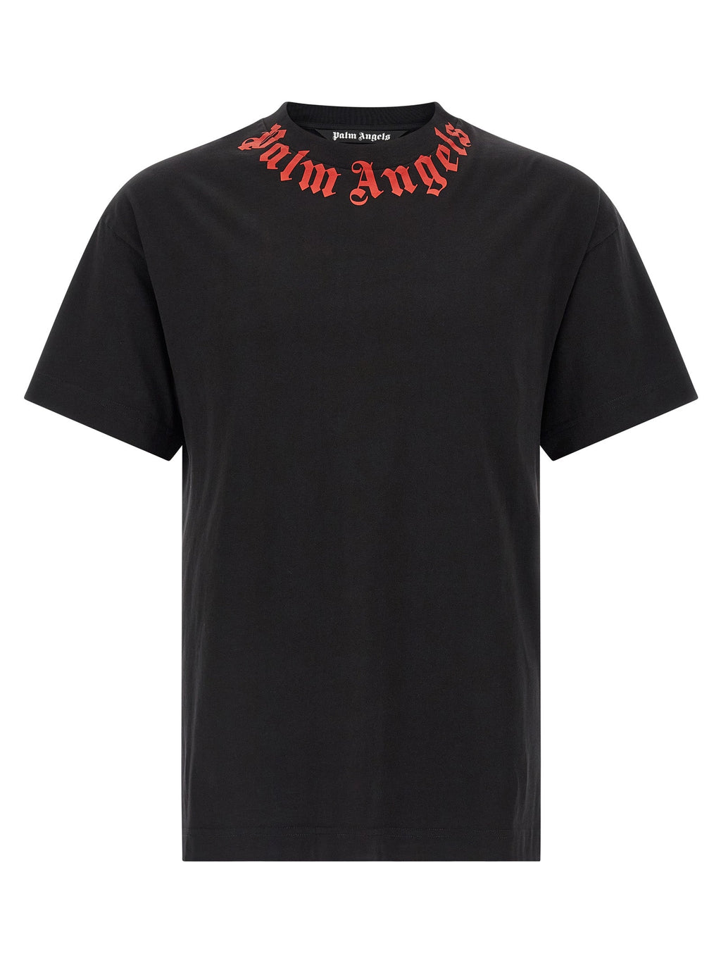 Palm Angels Black Cotton T-Shirt