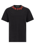 Palm Angels Black Cotton T-Shirt