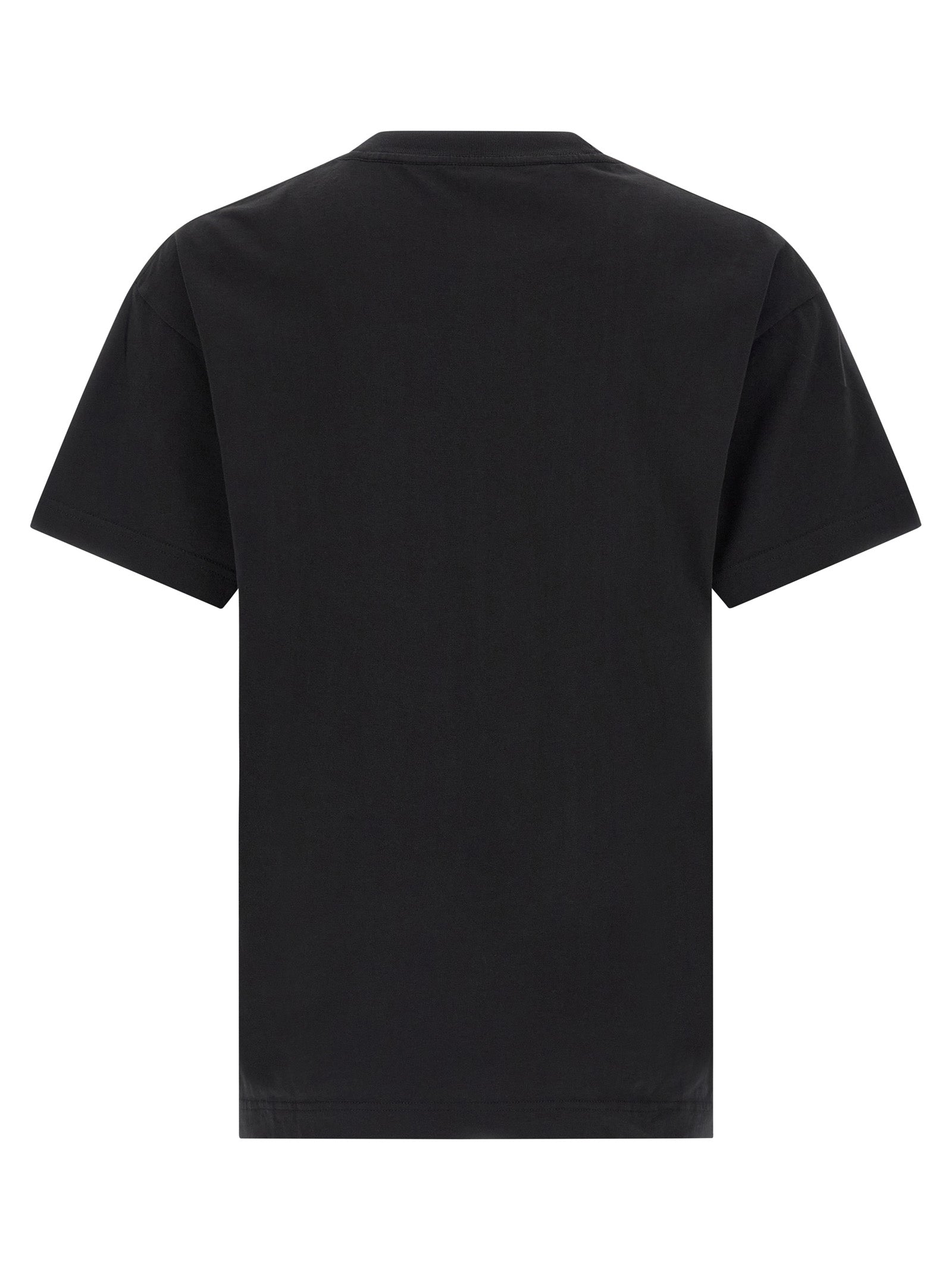 Palm Angels Black Cotton T-Shirt