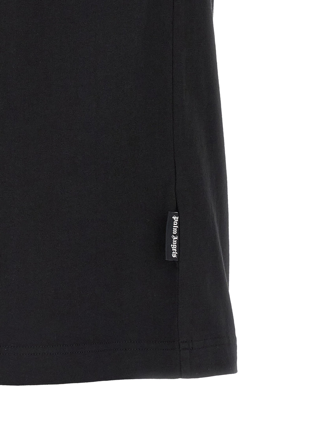 Palm Angels Black Cotton T-Shirt
