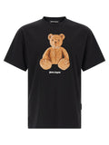 Palm Angels Black Cotton T-Shirt