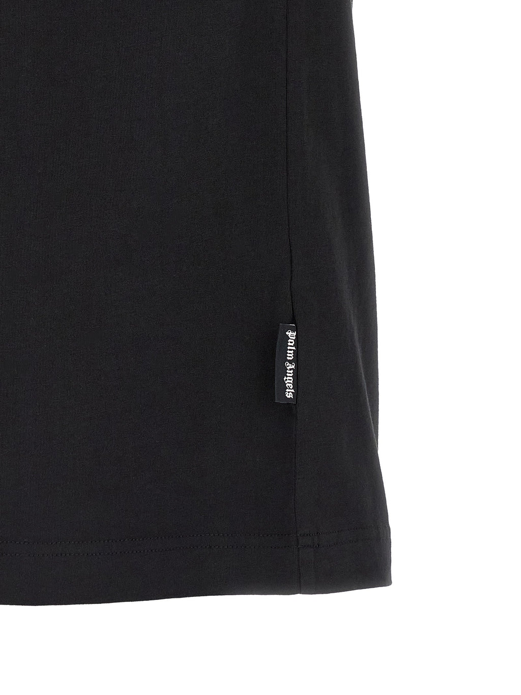 Palm Angels Black Cotton T-Shirt