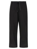 Balenciaga Black Cotton Chino Pants