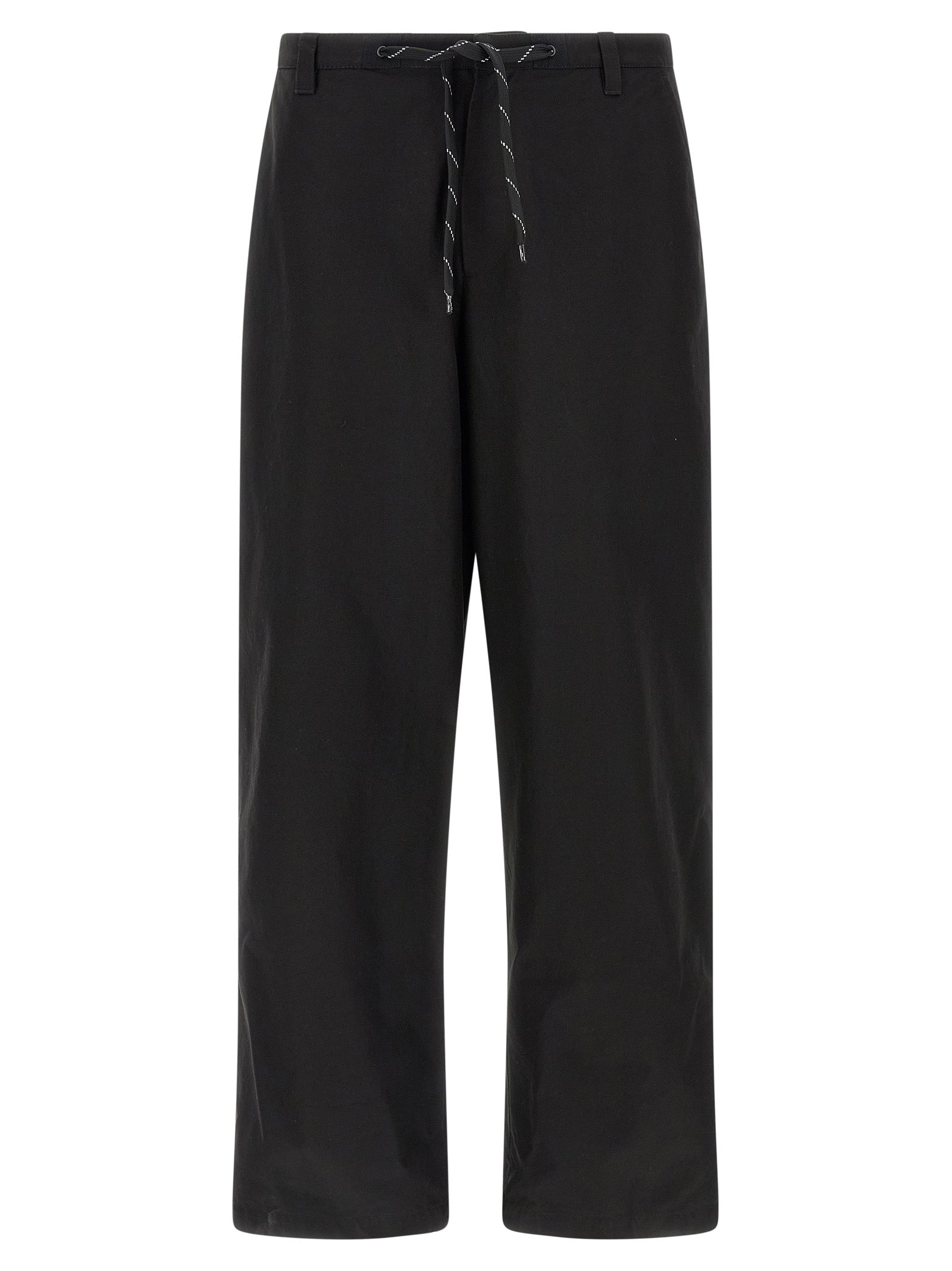 Balenciaga Black Cotton Chino Pants