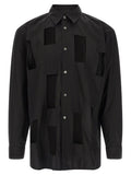 Comme Des Garçons Black Cotton Blouse