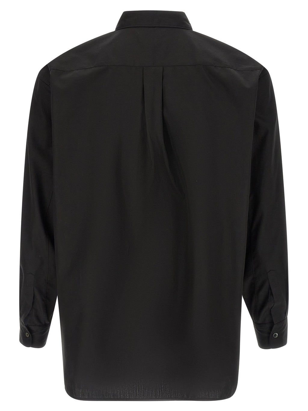 Comme Des Garçons Black Cotton Blouse