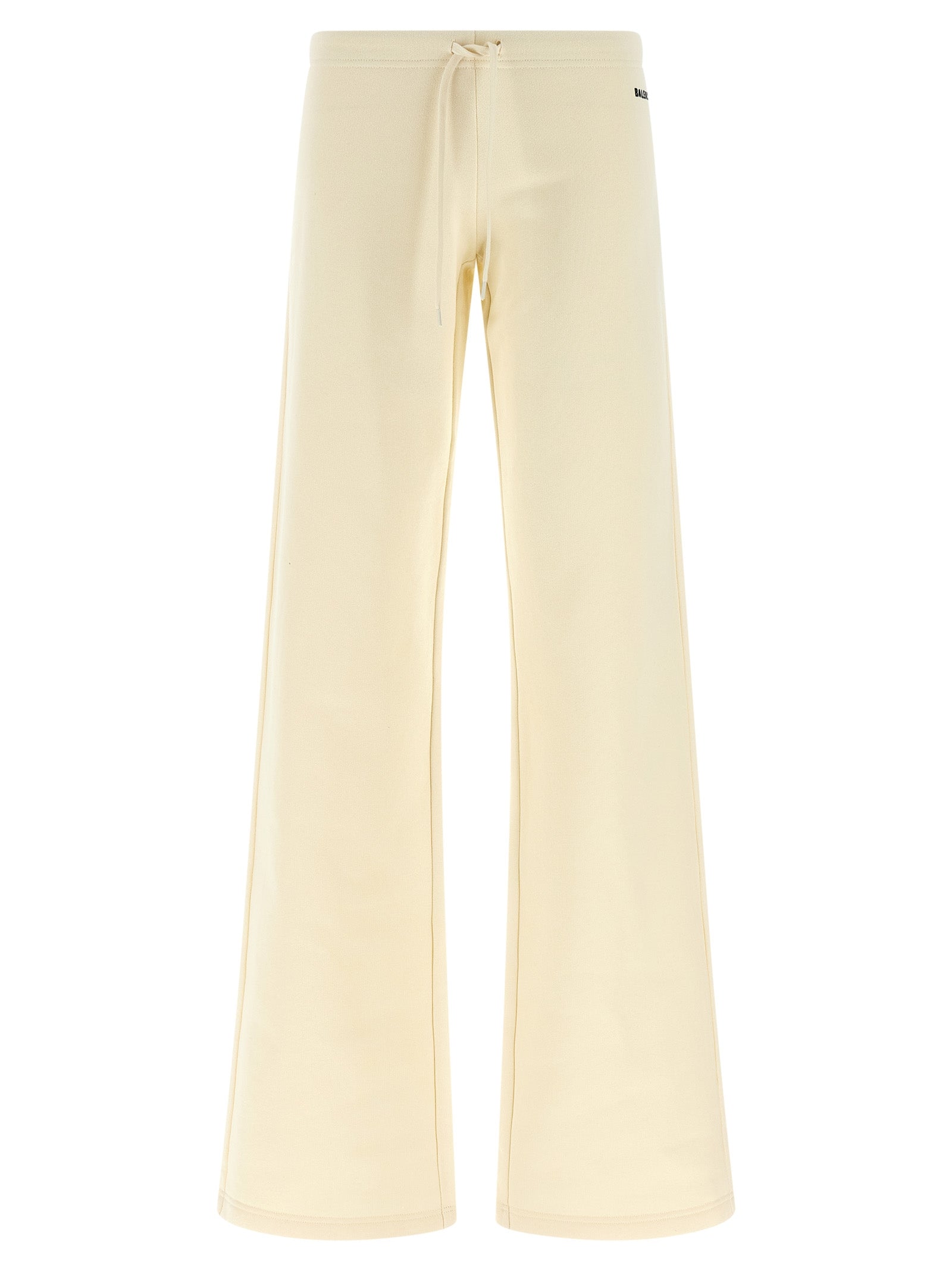Balenciaga White Cotton Flared Pants