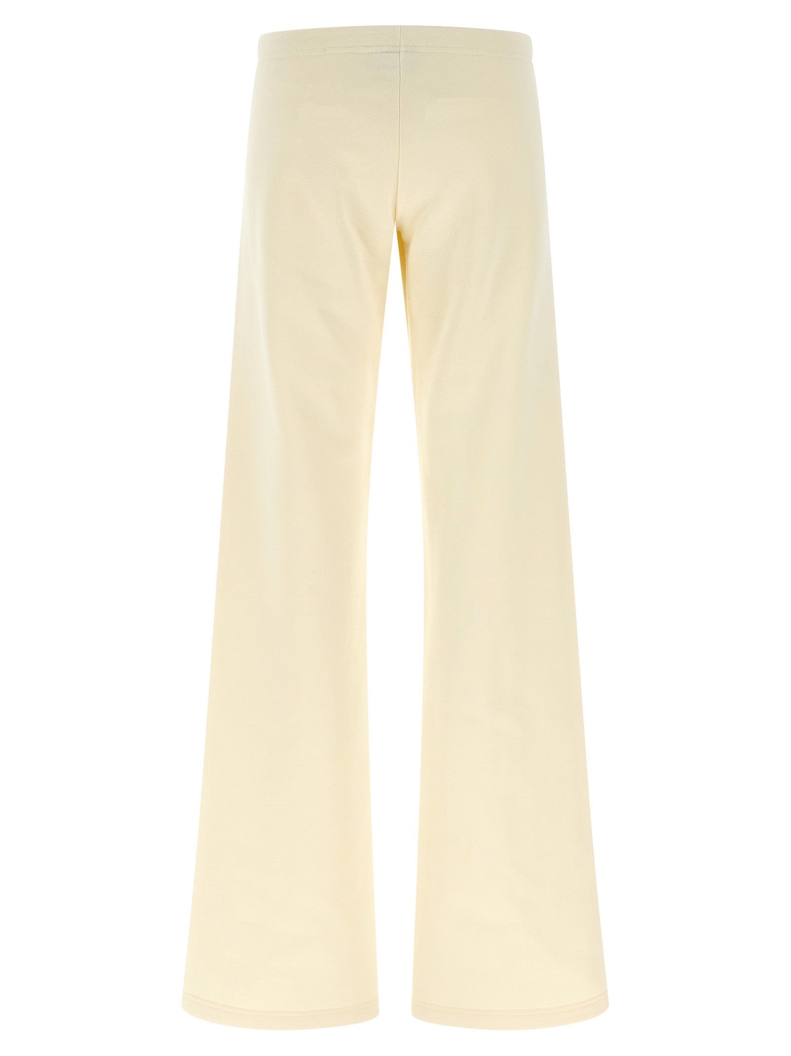 Balenciaga White Cotton Flared Pants